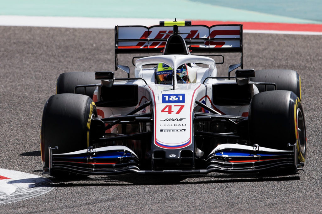 Formel 1 Mick Schumacher Bahrain GP 2021 FP1 Action