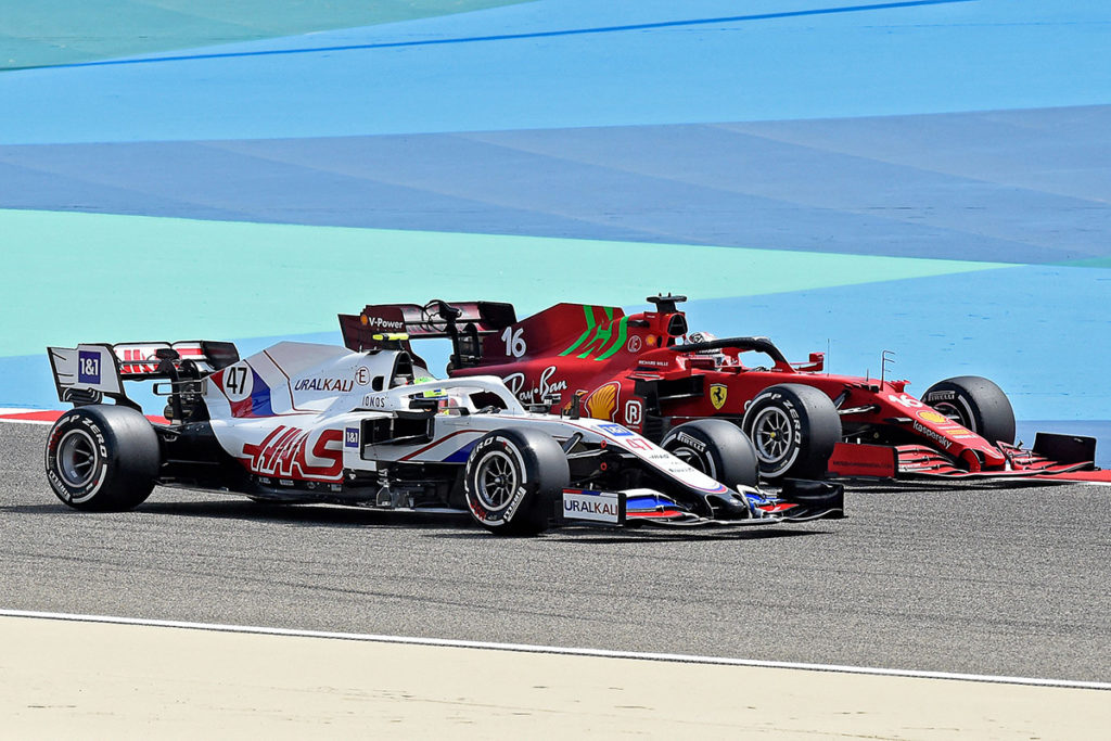 Mick Schumacher und Charles Leclerc Credit: F1/Twitter