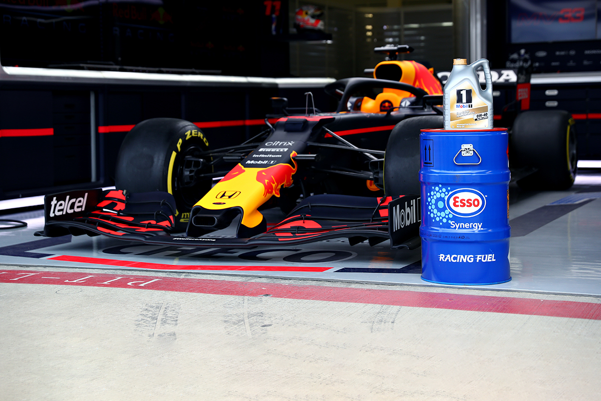 ExxonMobil Synergy Race Fuel Credit: Red Bull Content Pool