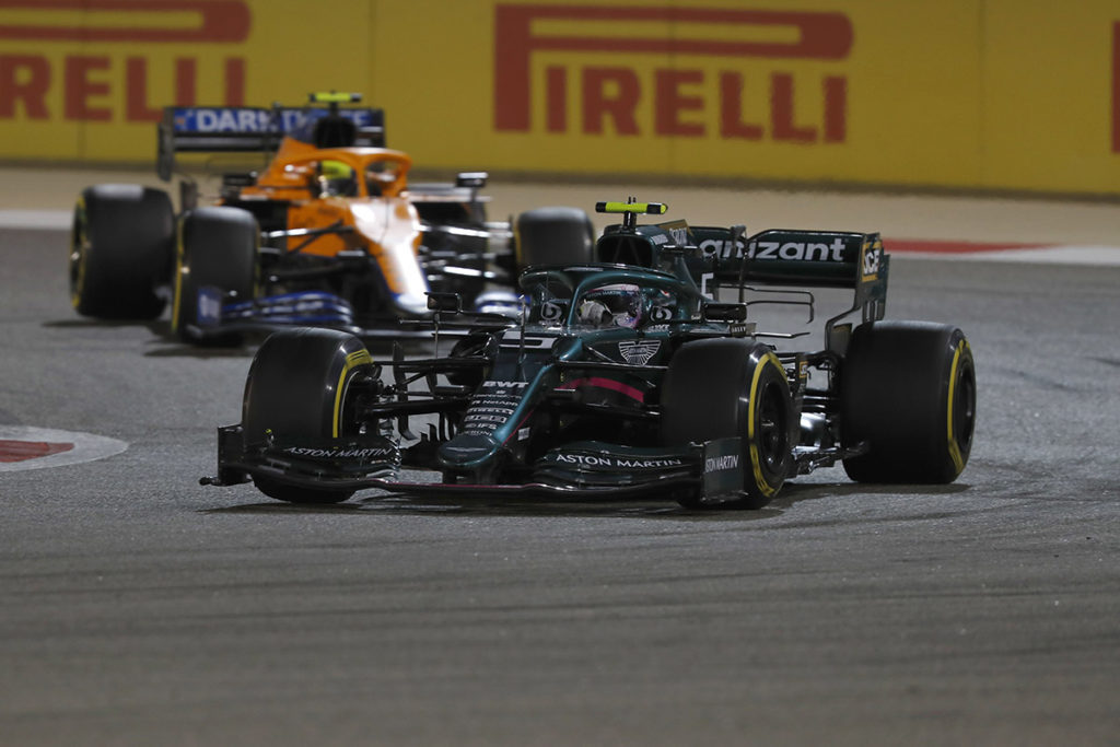 Formel 1 Vettel Bahrain GP 2021 Aston Martin