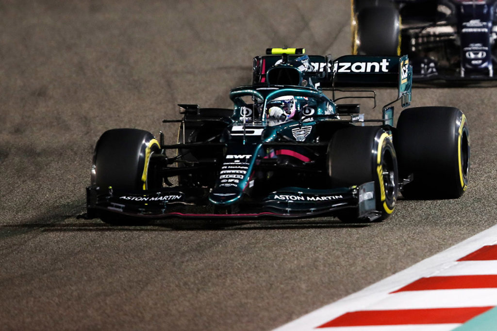 Formel 1 Sebastian Vettel Bahrain GP 2021 Rennen