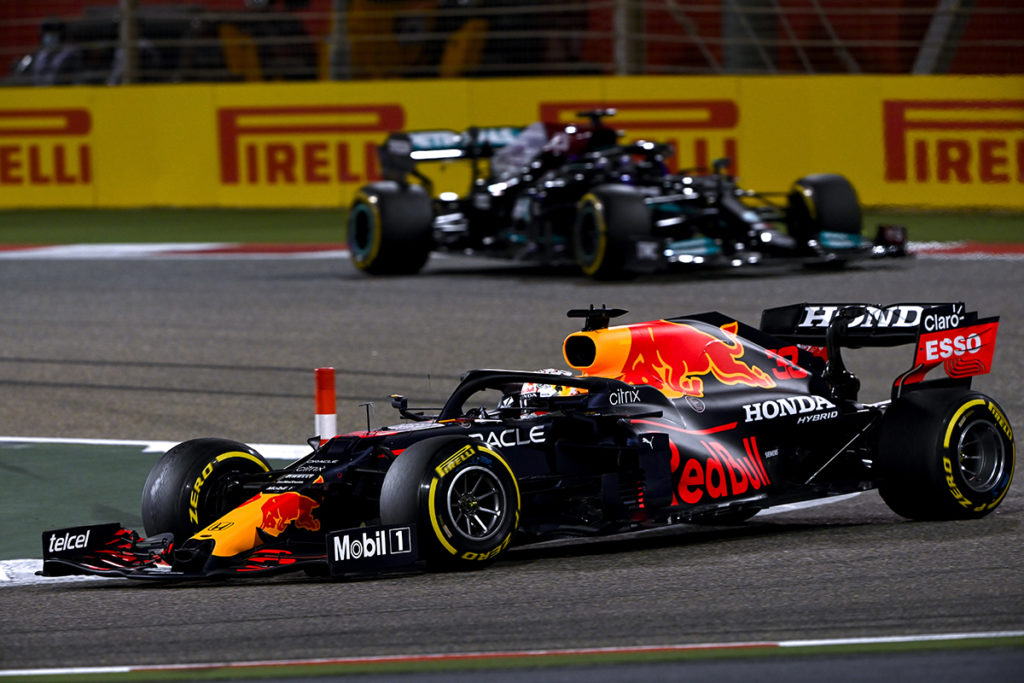 Formel 1 Verstappen Hamilton Bahrain GP 2021