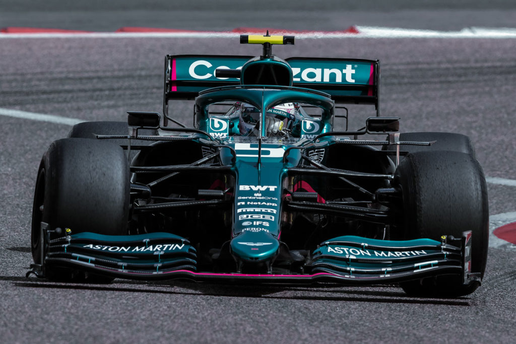 Sebastian Vettel Credit: Aston Martin