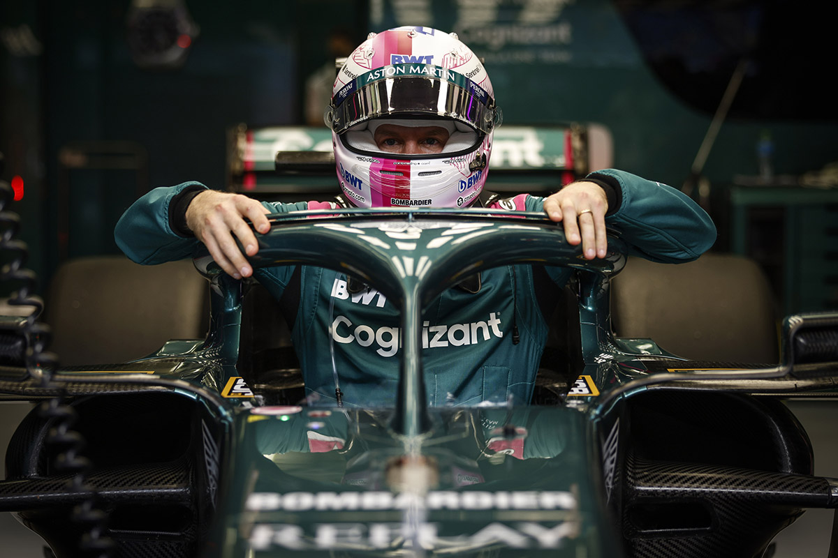 Sebastian Vettel Credit: Aston Martin