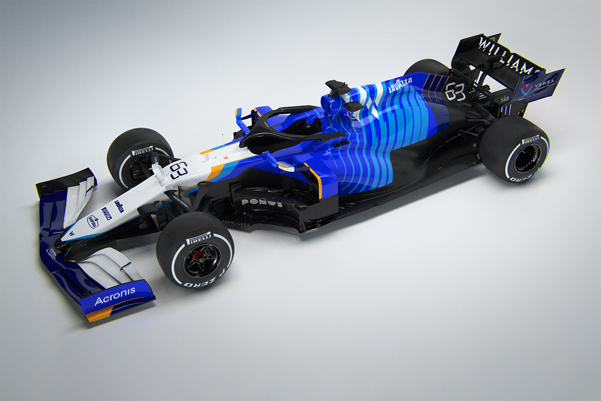 Der neue Williams Racing FW43B Credit: Williams