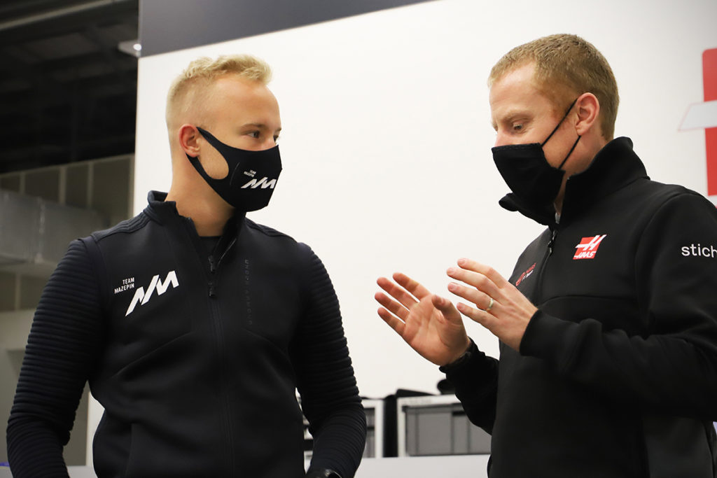 Nikita Mazepin (22) Credit: Haas