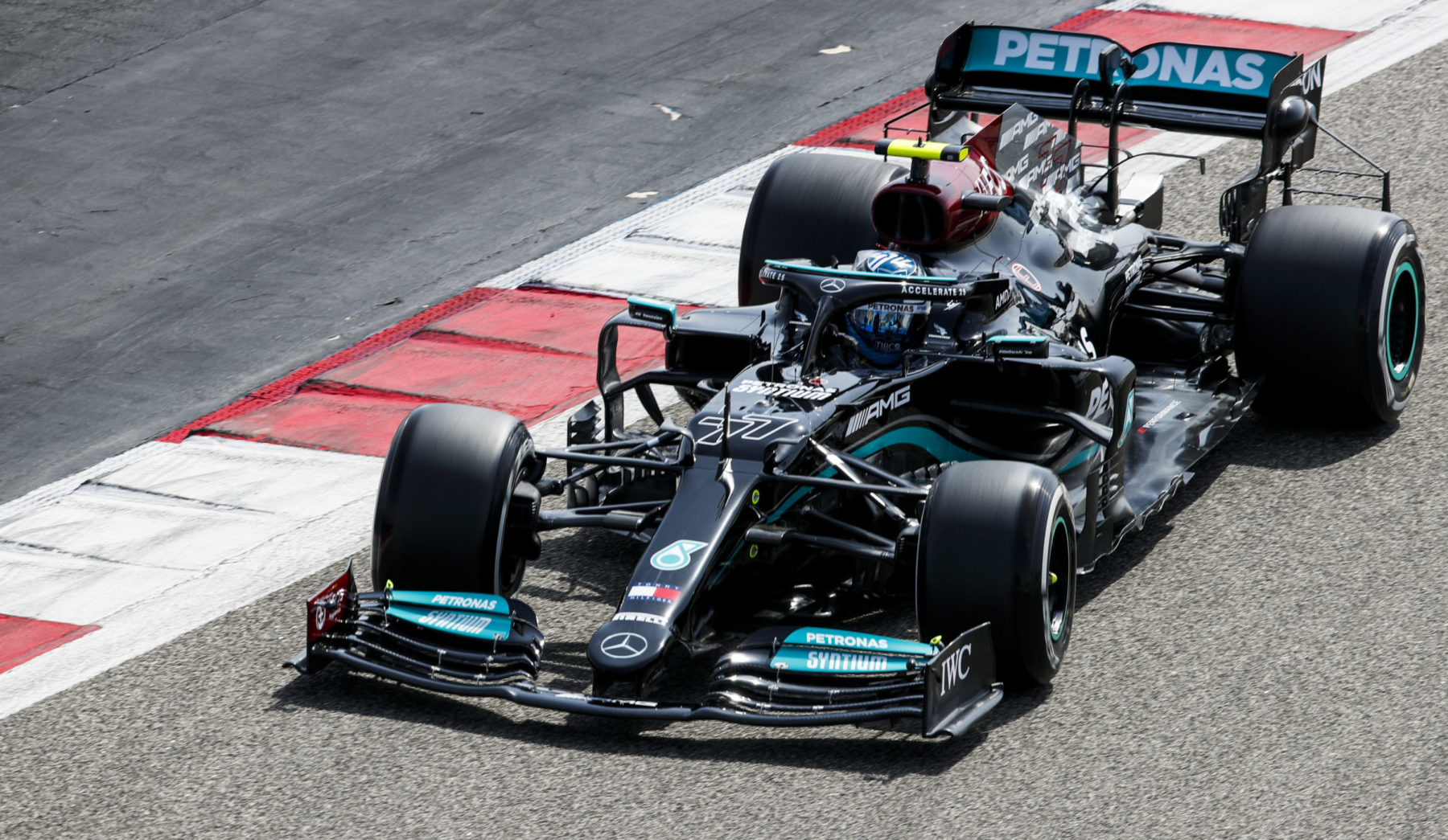 Valtteri Bottas, Mercedes, Bahrain-Test. Credit: Mercedes