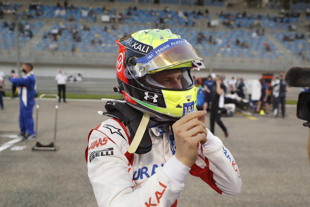 Formel 1 Mick Schumacher Haas Bahrain GP Startaufstellung 2021