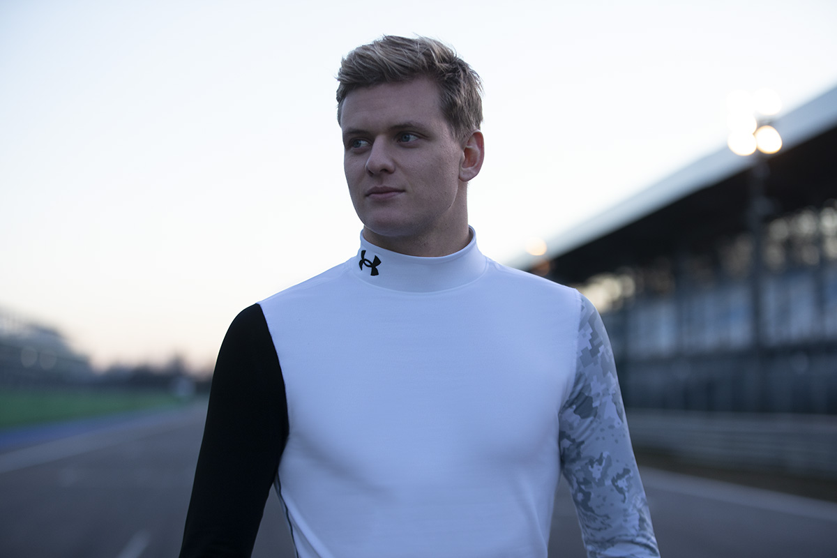 Mick Schumacher Credit: Mick Schumacher/UnderArmour