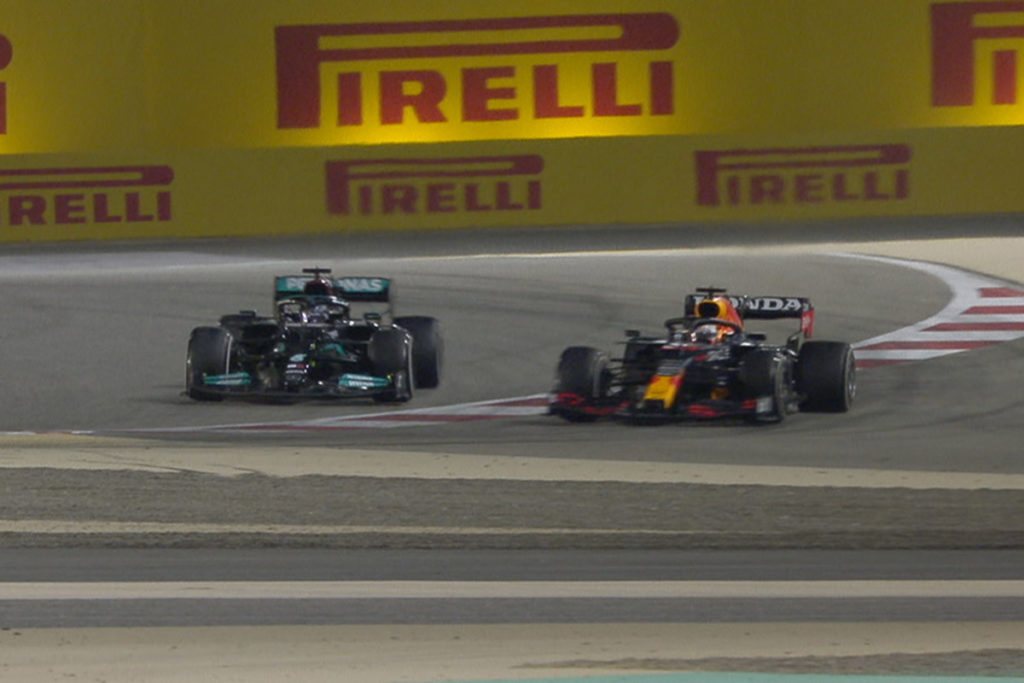 Formel 1 Verstappen Hamilton Bahrain GP 2021