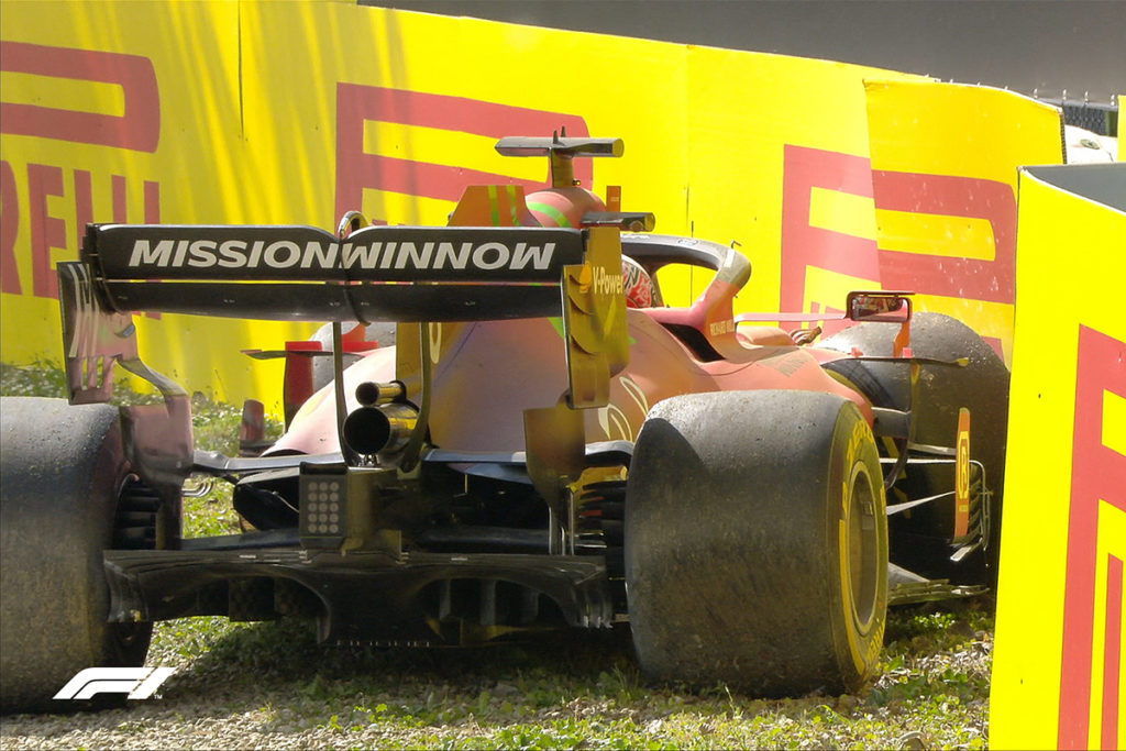 Formel 1 Charles Leclerc Ferrari Imola GP FP2