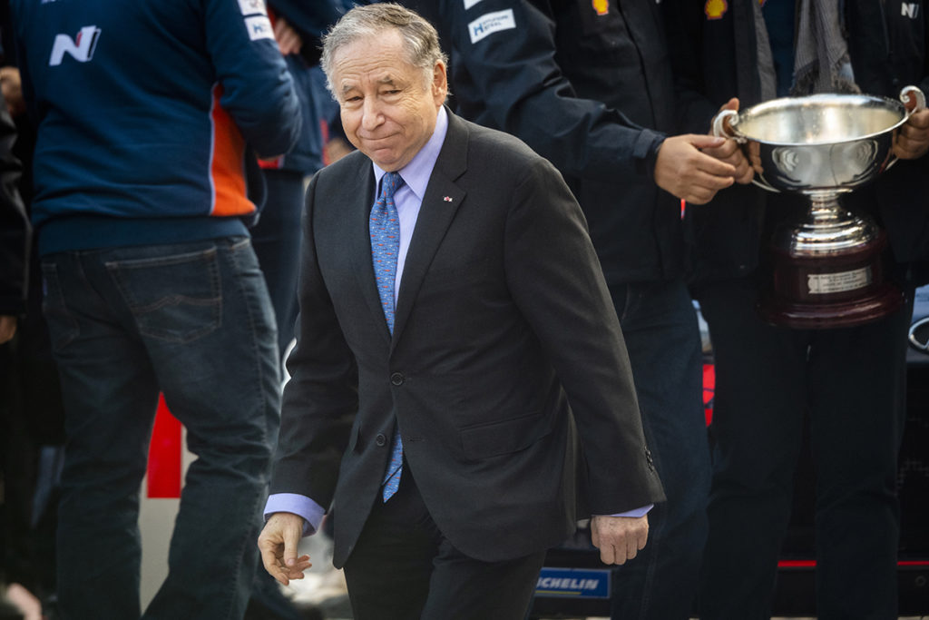 Formel 1 FIA Jean Todt