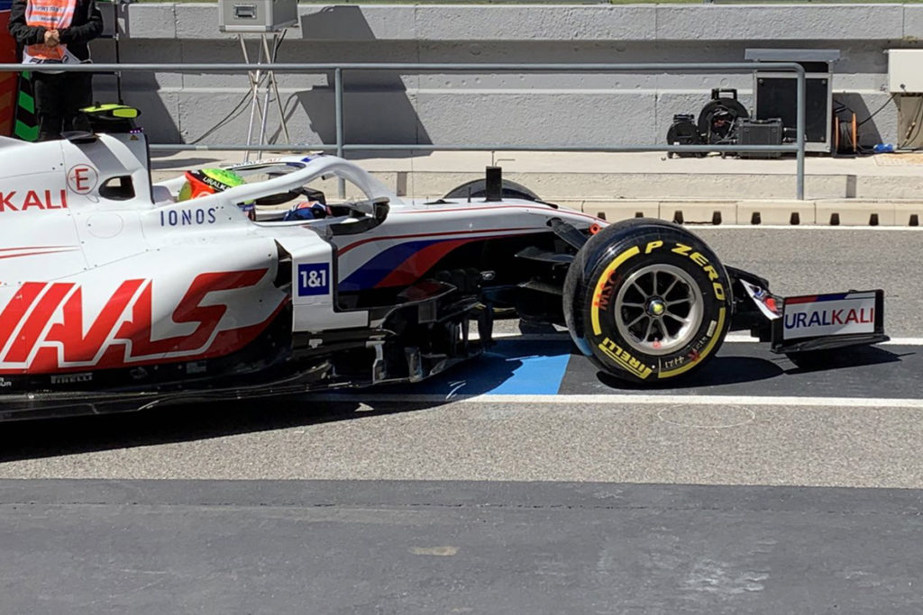 Formel 1 Mick Schumacher Haas Portugal GP 2021 FP1