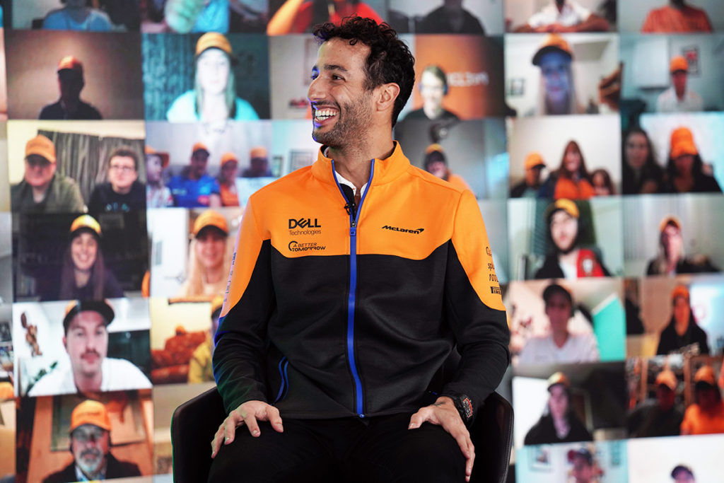 Formel 1 Daniel Ricciardo McLaren Launch 2021