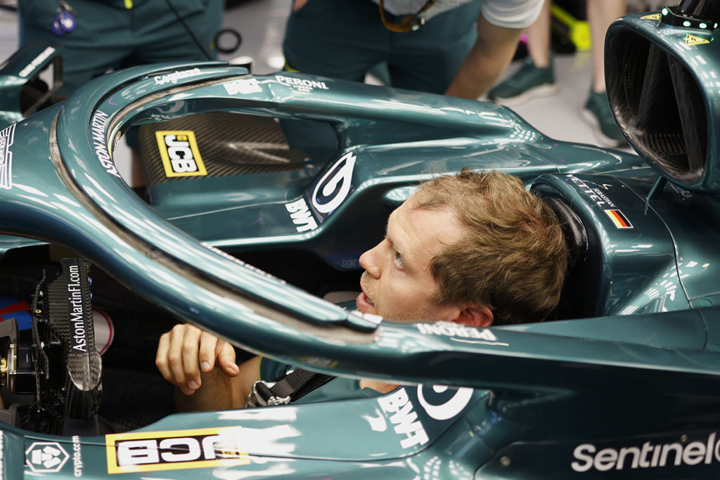 Formel 1 Sebastian Vettel Aston Martin Portugal GP 2021