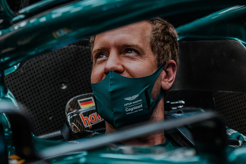 Formel 1 Sebastian Vettel Portugal GP Aston Martin 2021