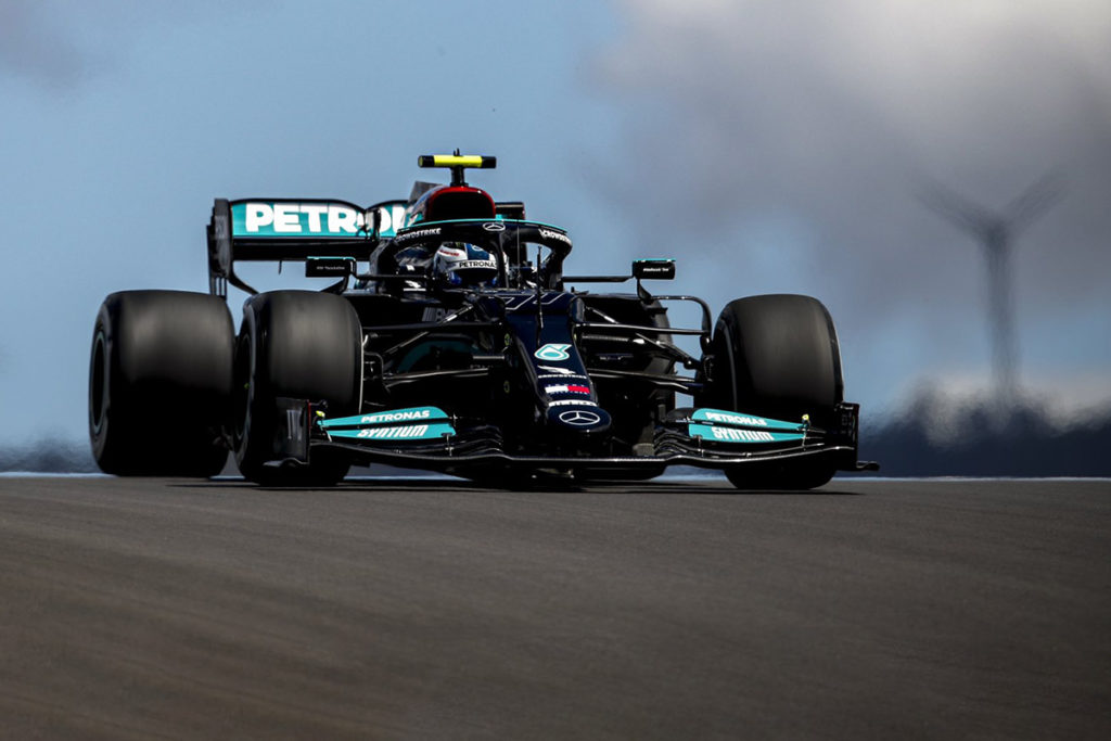 Formel 1 Valtteri Bottas Mercedes Portugal GP 2021 FP1