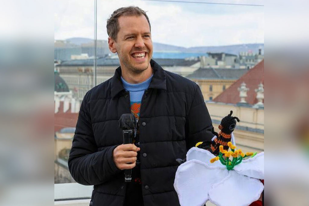 Formel 1 Sebastian Vettel BioBieneApfel