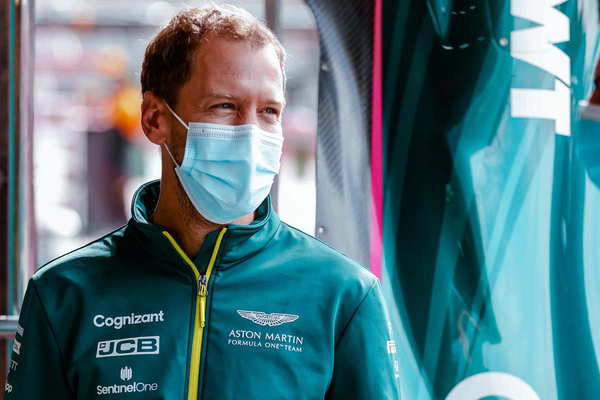 Formel 1 Sebastian Vettel Aston Martin Imola 2021