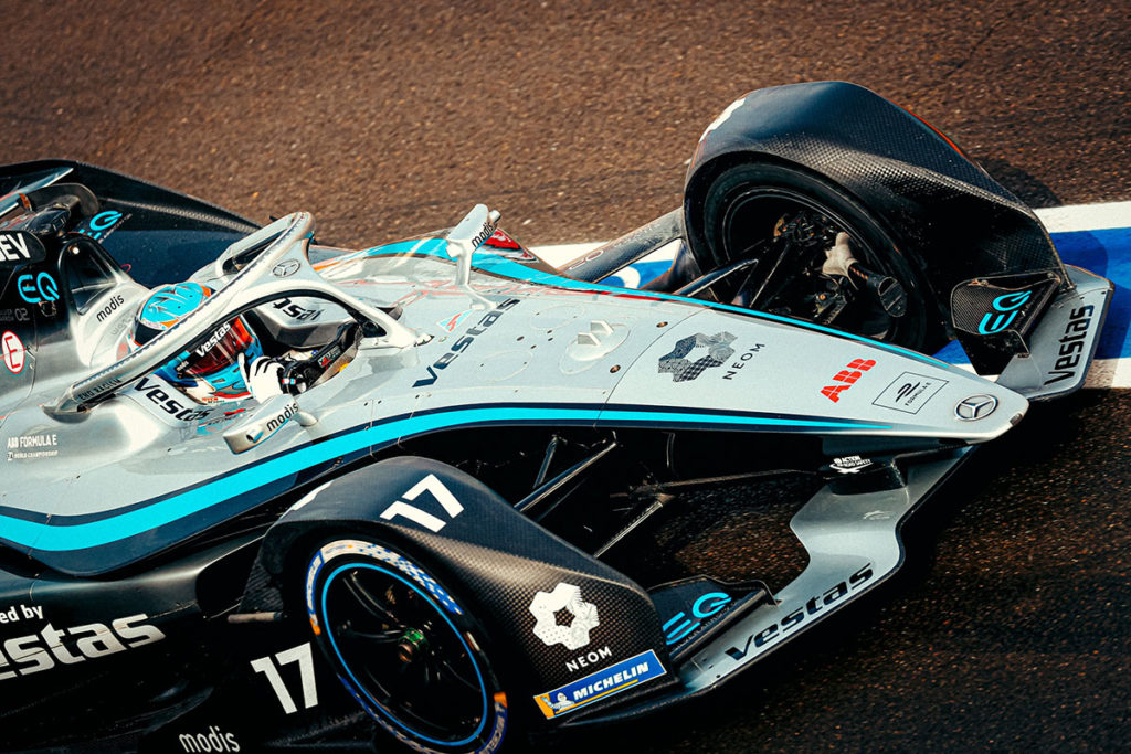 Formel E Mercedes Nyk de Vries Valencia ePrix 2021