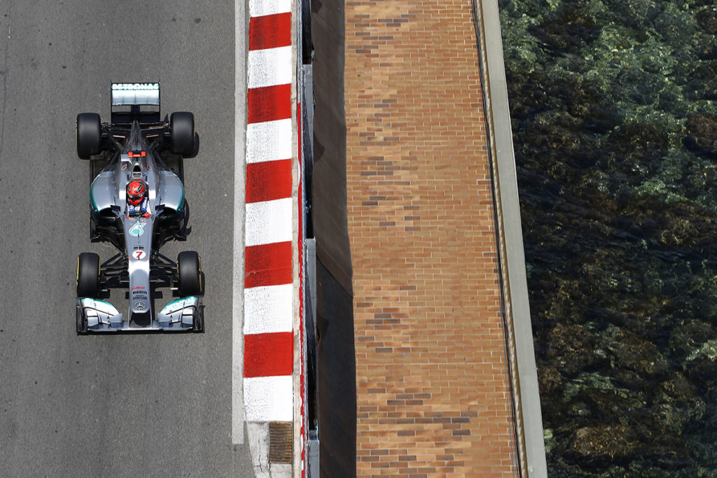 Formel 1 Michael Schumacher Mercedes Monaco 2012