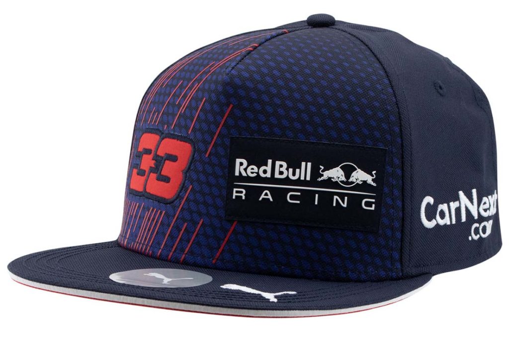 Max Verstappen Fanartikel Cap 2021. Credit: paddock-legends.com