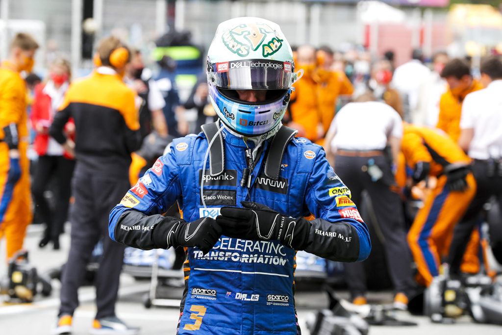 Formel 1 McLaren Daniel Ricciardo Portrait 2021