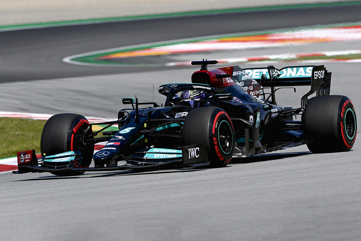 Formel 1 Lewis Hamilton Mercedes Spanien GP 2021