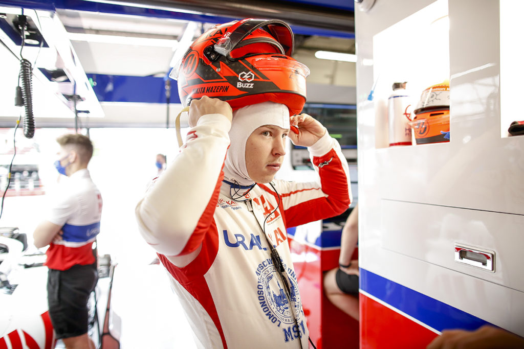 Formel 1 Nikita Mazepin Spanien GP 2021 Haas