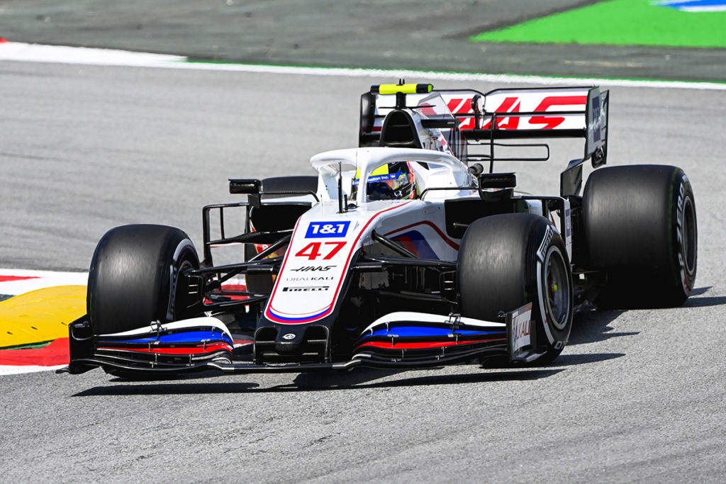 Formel 1 Mick Schumacher Haas Spanien GP 2021 FP2