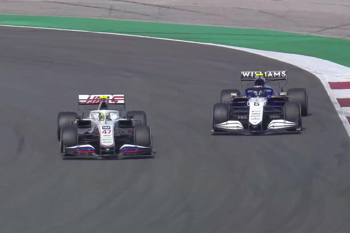 Formel 1 Mick Schumacher Latifi Portugal GP 2021