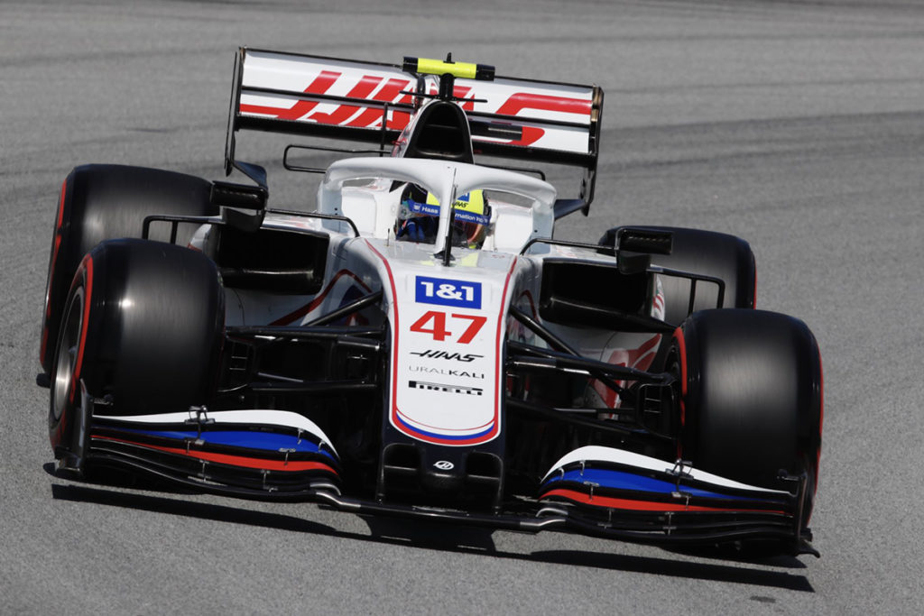 Formel 1 Mick Schumacher Spanien GP 2021 Haas FP1