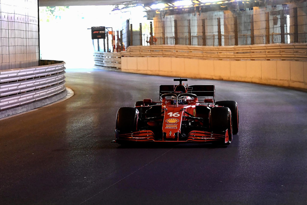 Formel 1 Monaco GP 2021 Ferrari Leclerc