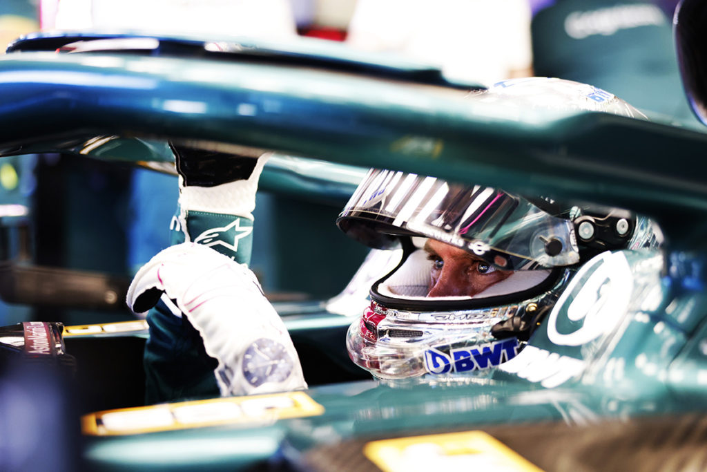 Formel 1 Sebastian Vettel Aston Martin Monaco GP 2021