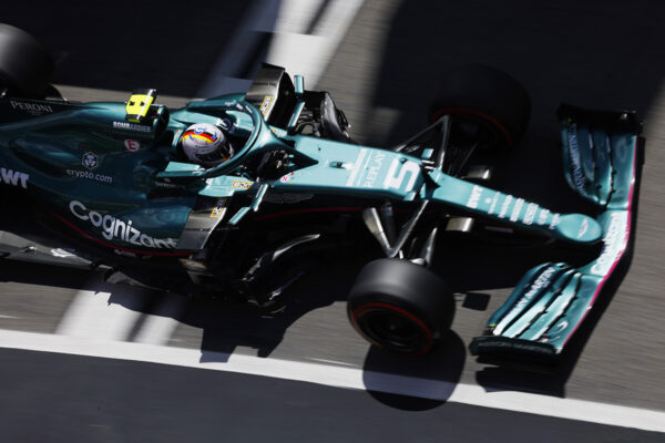 Formel 1 Sebastian Vettel Aston Martin Portugal GP 2021 Quali