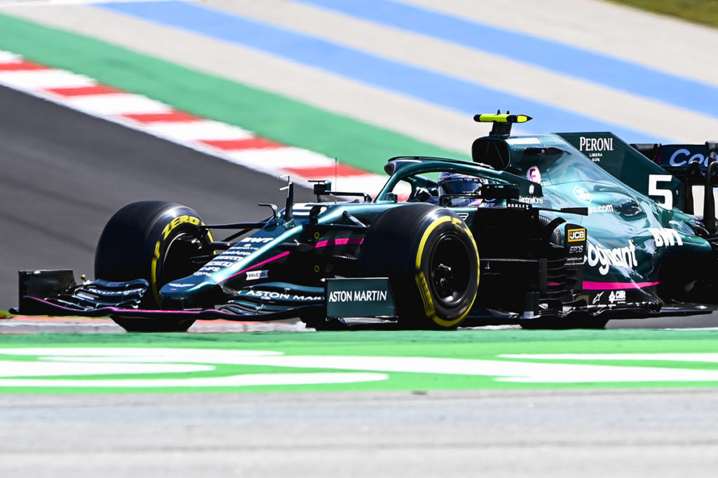 Formel 1 Sebastian Vettel Aston Martin Portugal GP 2021