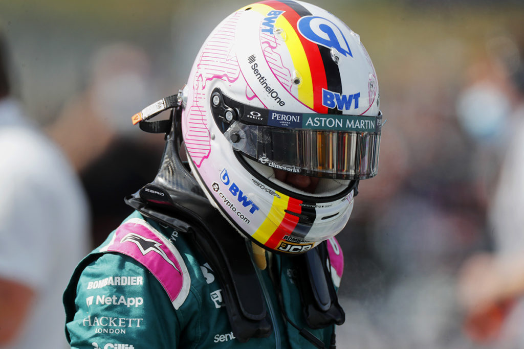 Formel 1 Sebastian Vettel Aston Martin Portugal GP 2021