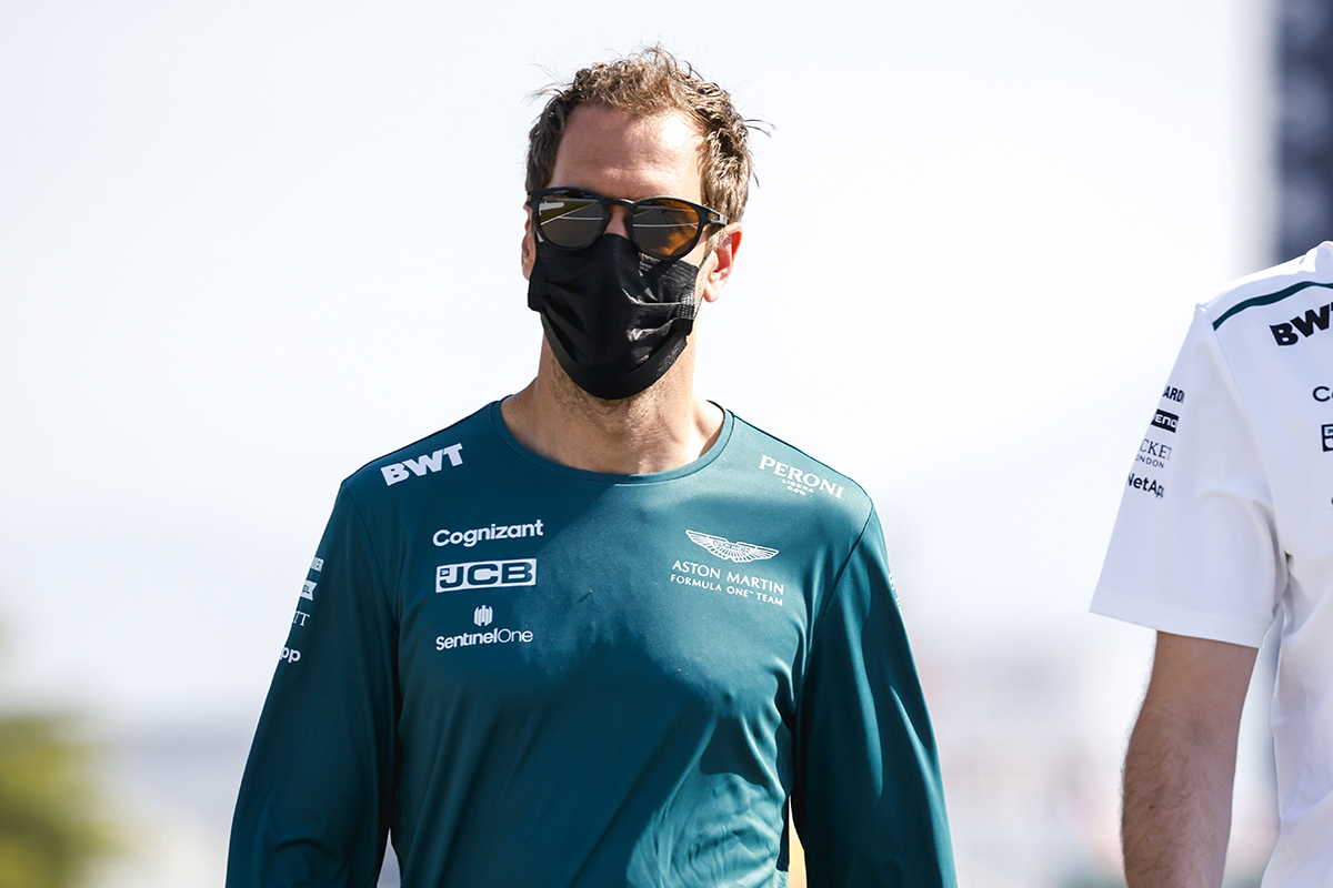 Formel 1 Sebastian Vettel Aston Martin Spanien GP 2021