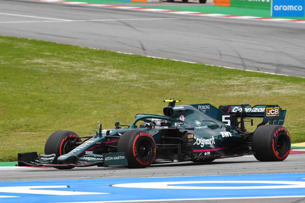 Formel 1 Sebastian Vettel Aston Martin Spanien GP 2021