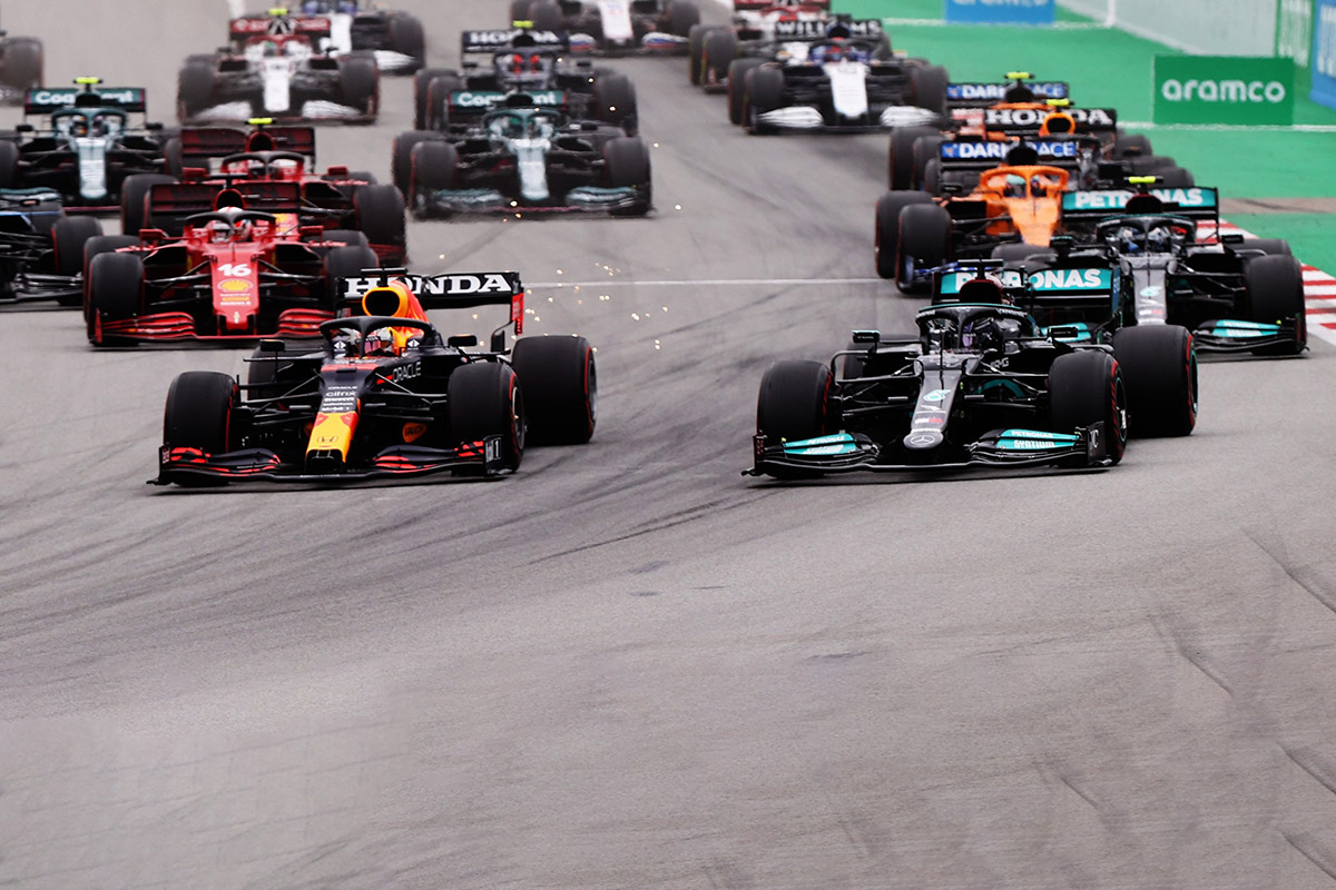 Formel 1 Spanien GP 2021 Start