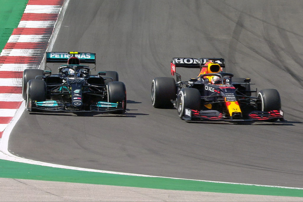 Formel 1 Valtteri Bottas Max Verstappen Portugal GP Rennen