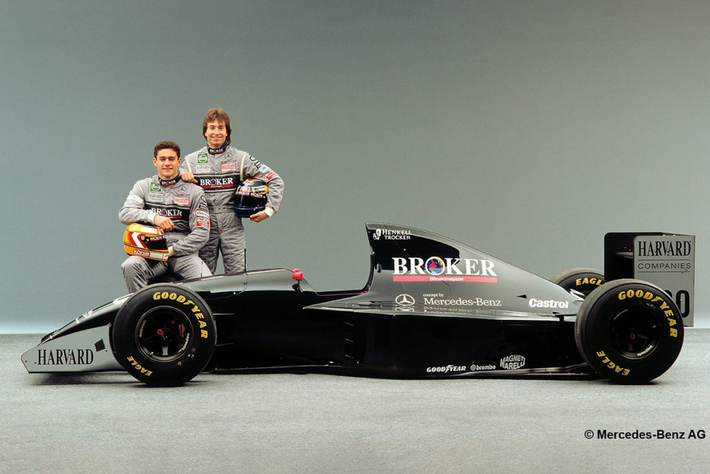 Karl Wendlinger Heinz Harald Frentzen Mercedes Formel 1