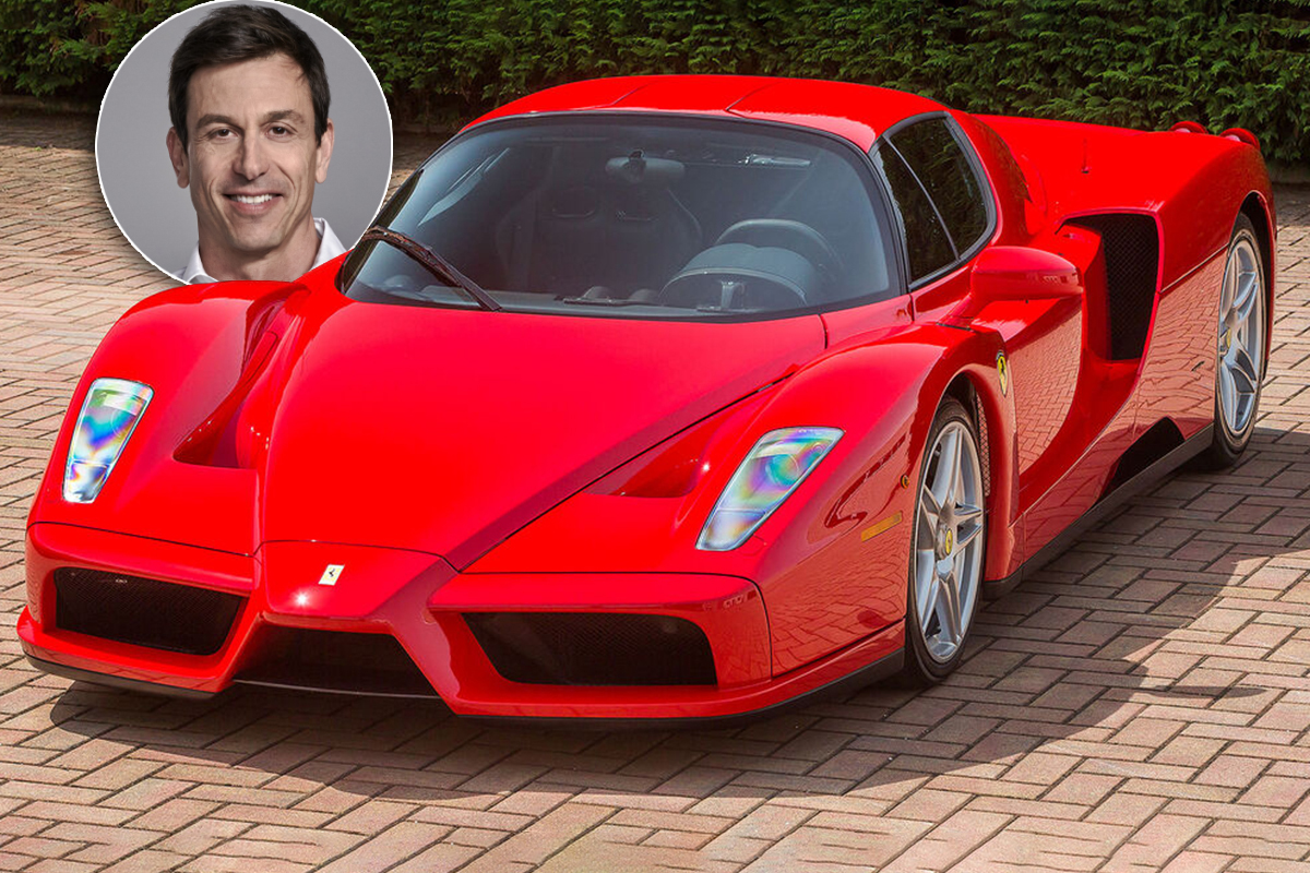 Ferrari Enzo. Toto Wolff