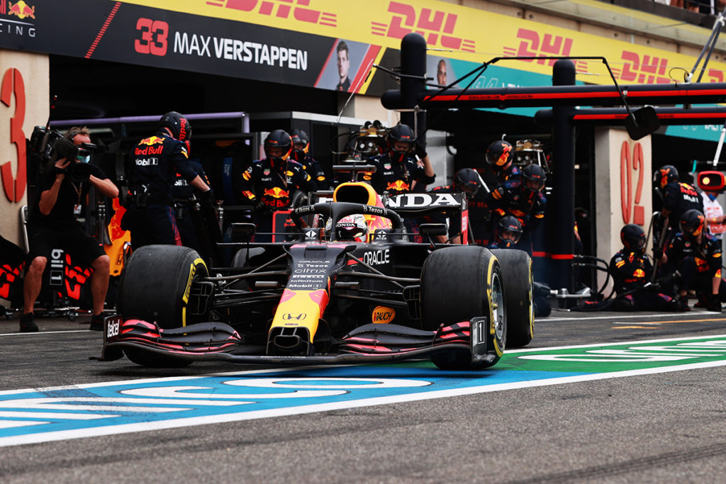 Formel 1 Max Verstappen Red Bull Frankreich GP 2021 Rennen
