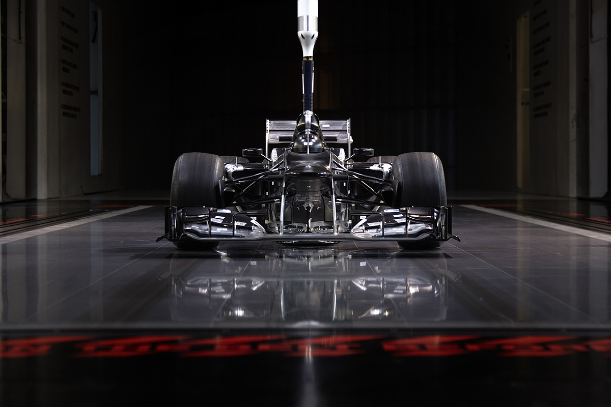 Formel 1 Mercedes Windkanal