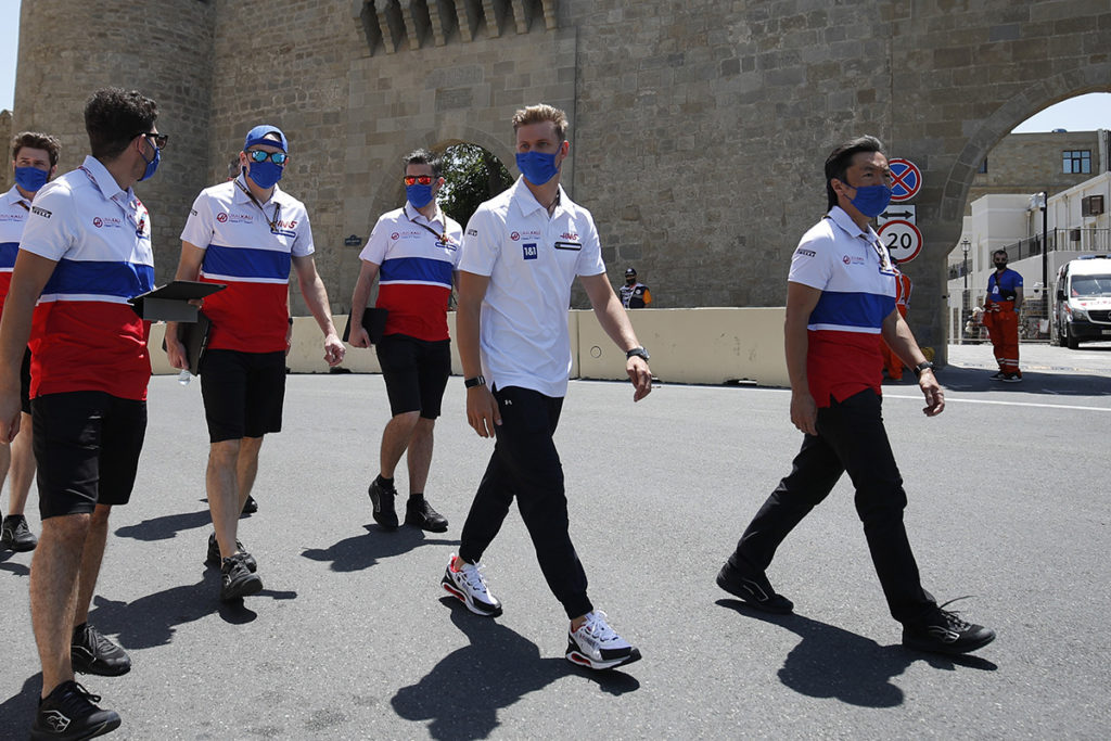 Formel 1 Mick Schumacher Baku Azerbaijan GP 2021 