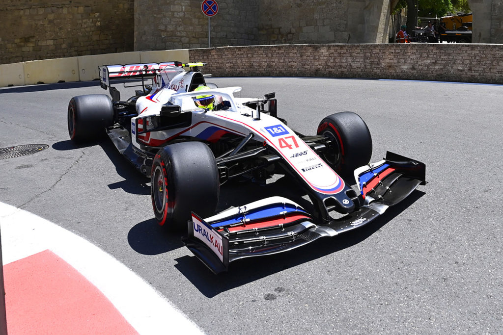 Mick Schumacher Formel 1 Haas Aserbaidschan GP 2021 Quali