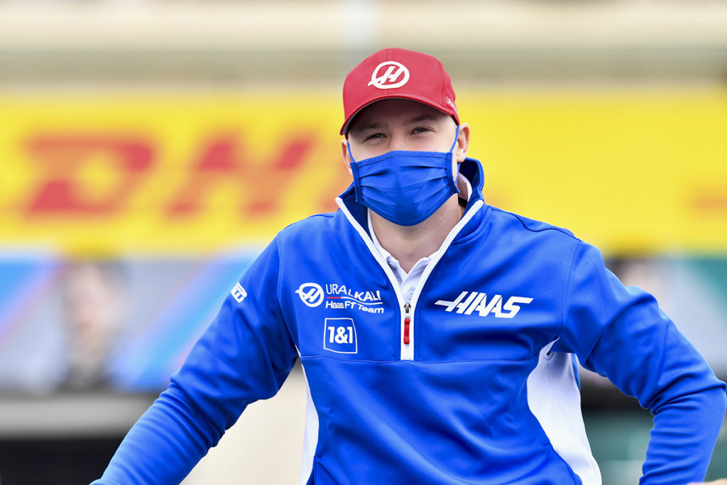 Formel 1 Nikita Mazepin Haas Frankreich GP 2021 Rennen