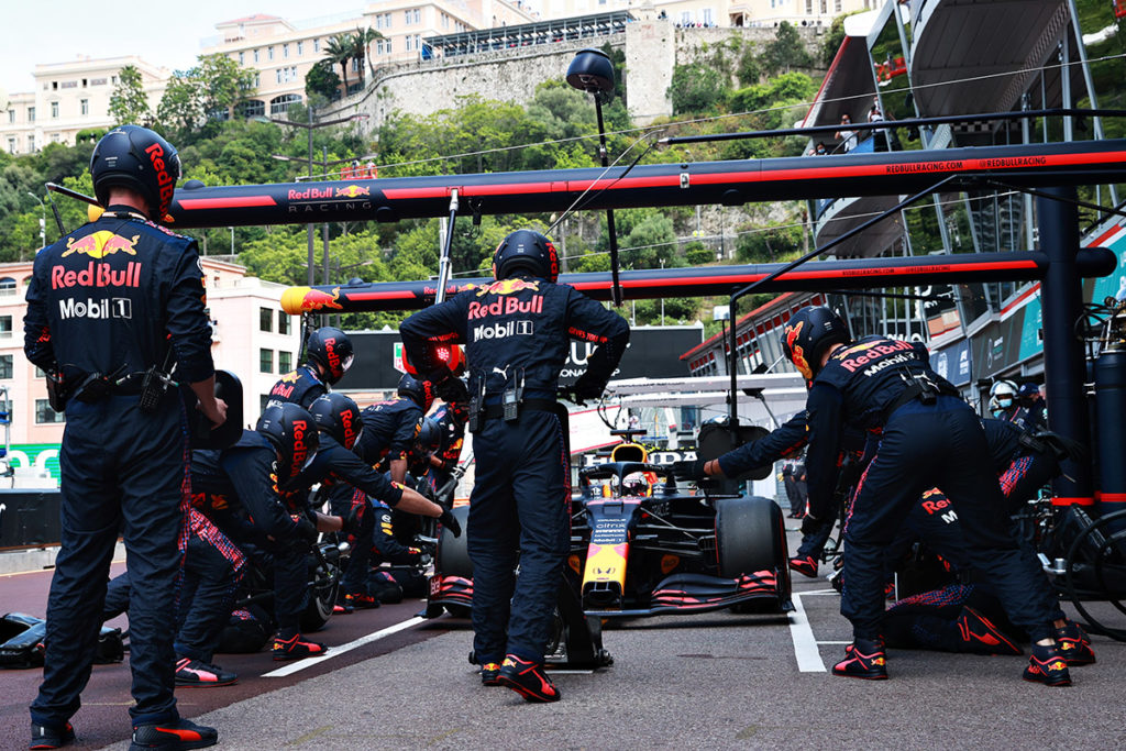 Formel 1 Red Bull Boxenstop 2021