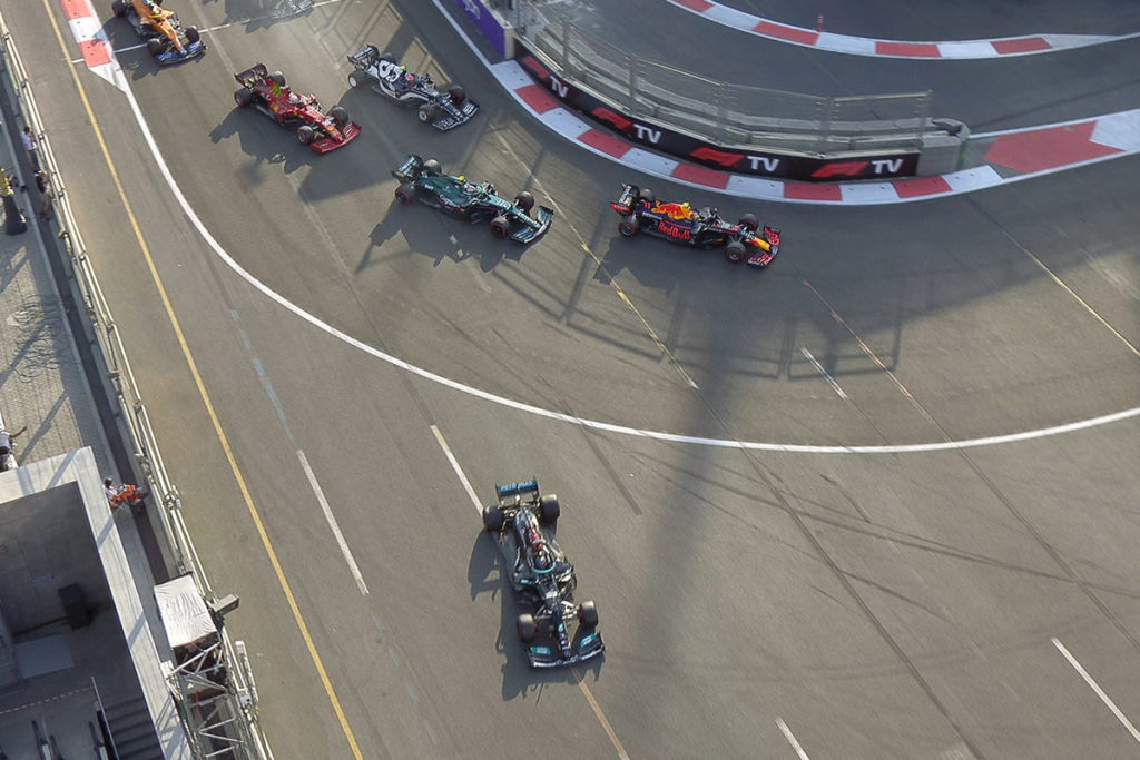 Formel 1 Restart Aserbaidschan GP 2021 Race